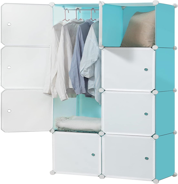 plastic wardrobe